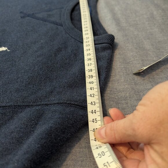 Polo by Ralph Lauren Navy Blue Crew Neck Sweater - Picture 11 of 12